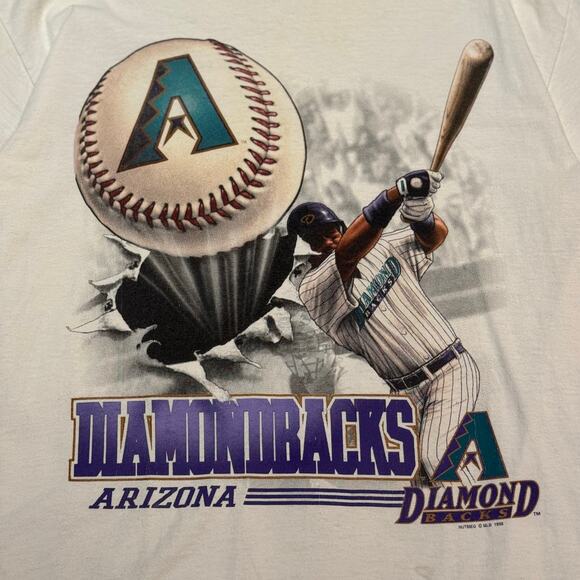 1998 Nutmeg Arizona Diamondbacks Home Run Graphic Tee - Picture 2 of 8